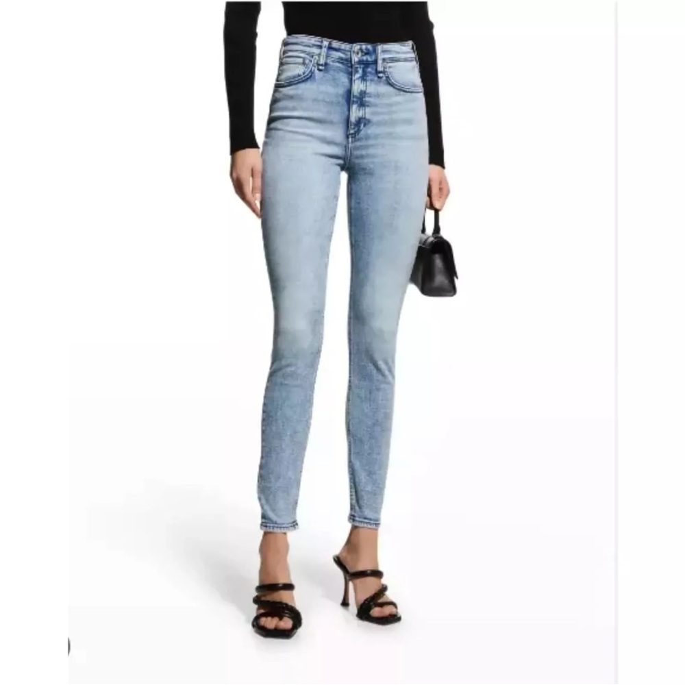NWT Rag & Bone | Nina High Rise Skinny in Venus Stretch Denim Jeans 24